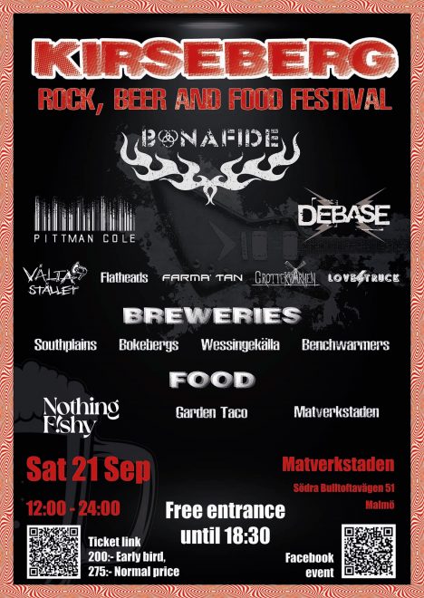 Kirseberg Rock, beer and food festival 2024